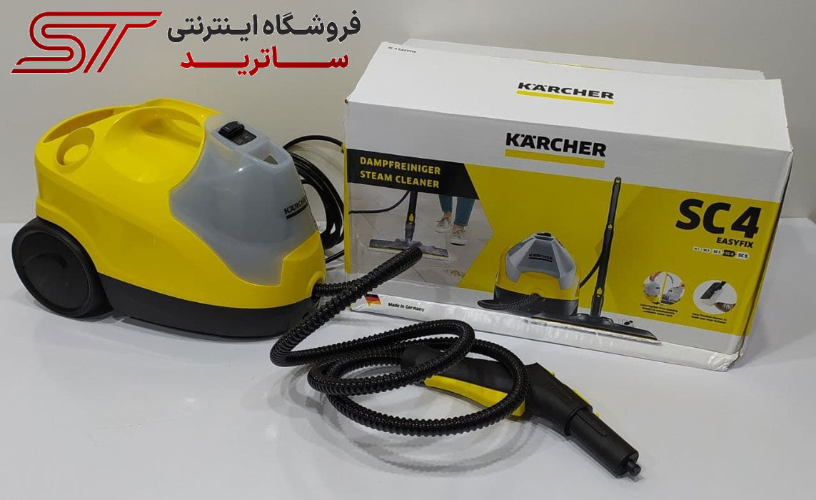 خصوصیات ظاهری بخارشوی کارچر مدل SC4