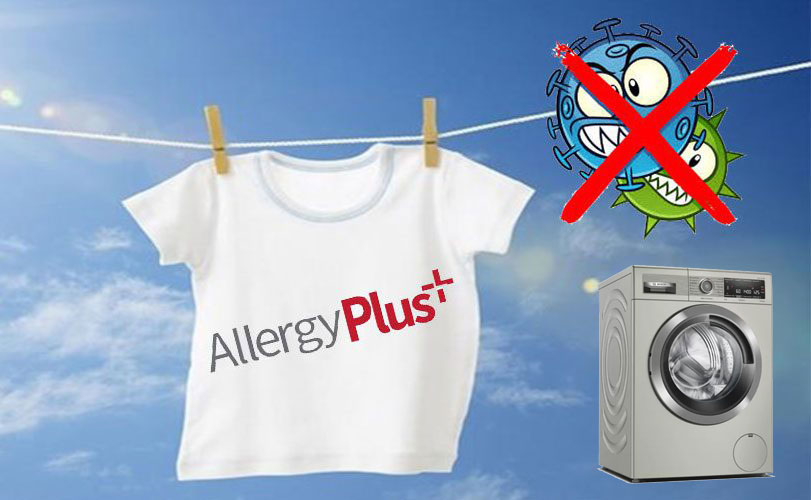 برنامه AllergyPlus در ماشین لباسشویی 9 کیلوی بوش WAV28MX0ME