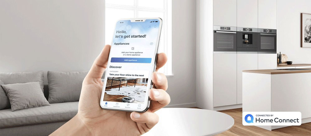 ظرفشویی بوش BOSCH SMS6ECI03E مجهز به سیستم Home Connect