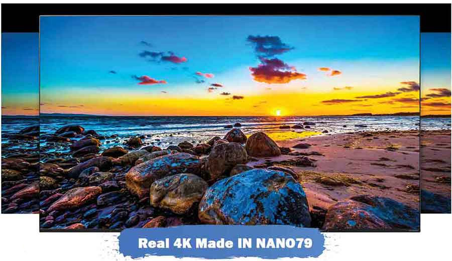 کیفیت تصویر فوق العاده تلویزیون 75 اینچ ال جی مدل 75NANO79