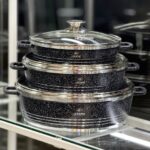 ست ماهیتابه دو دسته گرانیتی لایف اسمایل
