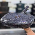 تابه رژیمی سایز 32 گرانیتی لایف اسمایل مدل سنگی