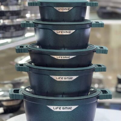 سرویس قابلمه 20 پارچه گرانیتی شاین لایف اسمایل کد FL-20 SHINE