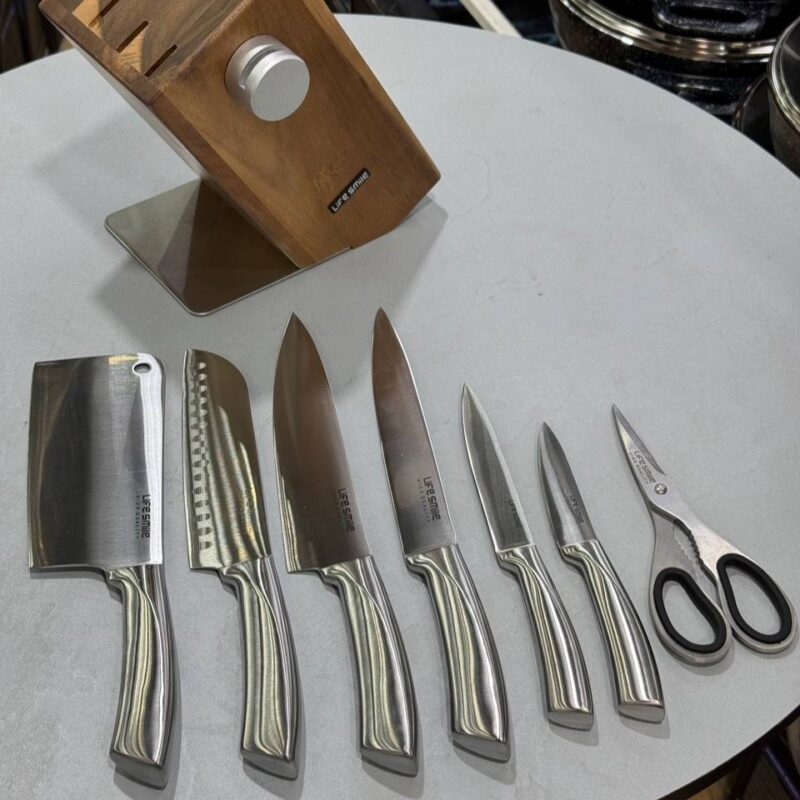 سرویس چاقو 8 پارچه لایف اسمایل کد NSEL-14