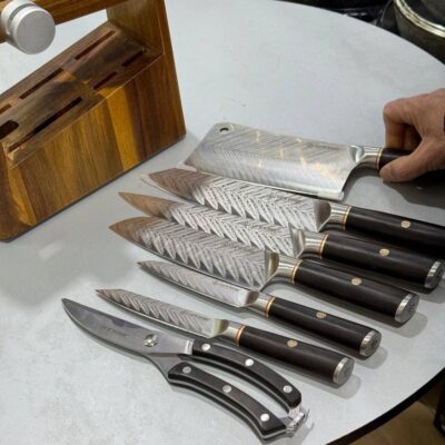 سرویس چاقو 8 پارچه لایف اسمایل کد NSEL-17