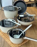 سرویس قابلمه 9 پارچه Pink & more مدل Gourmet