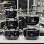 سرویس قابلمه 10 پارچه لایف اسمایل لعابی